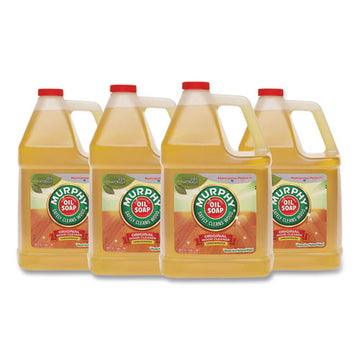 Murphy® Oil Soap Cleaner, Murphy Oil Liquid, 1 Gal Bottle, 4-carton freeshipping - TVN Wholesale